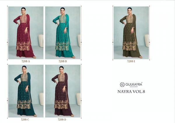 Gulkayra Nayra Vol 8 Classic Georgette Designer Salwar Suit Collection